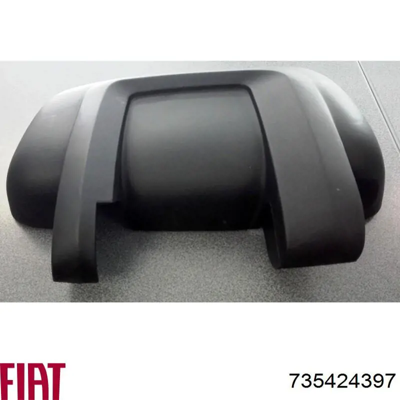 Espelho de retrovisão direito 735424397 Fiat/Alfa/Lancia