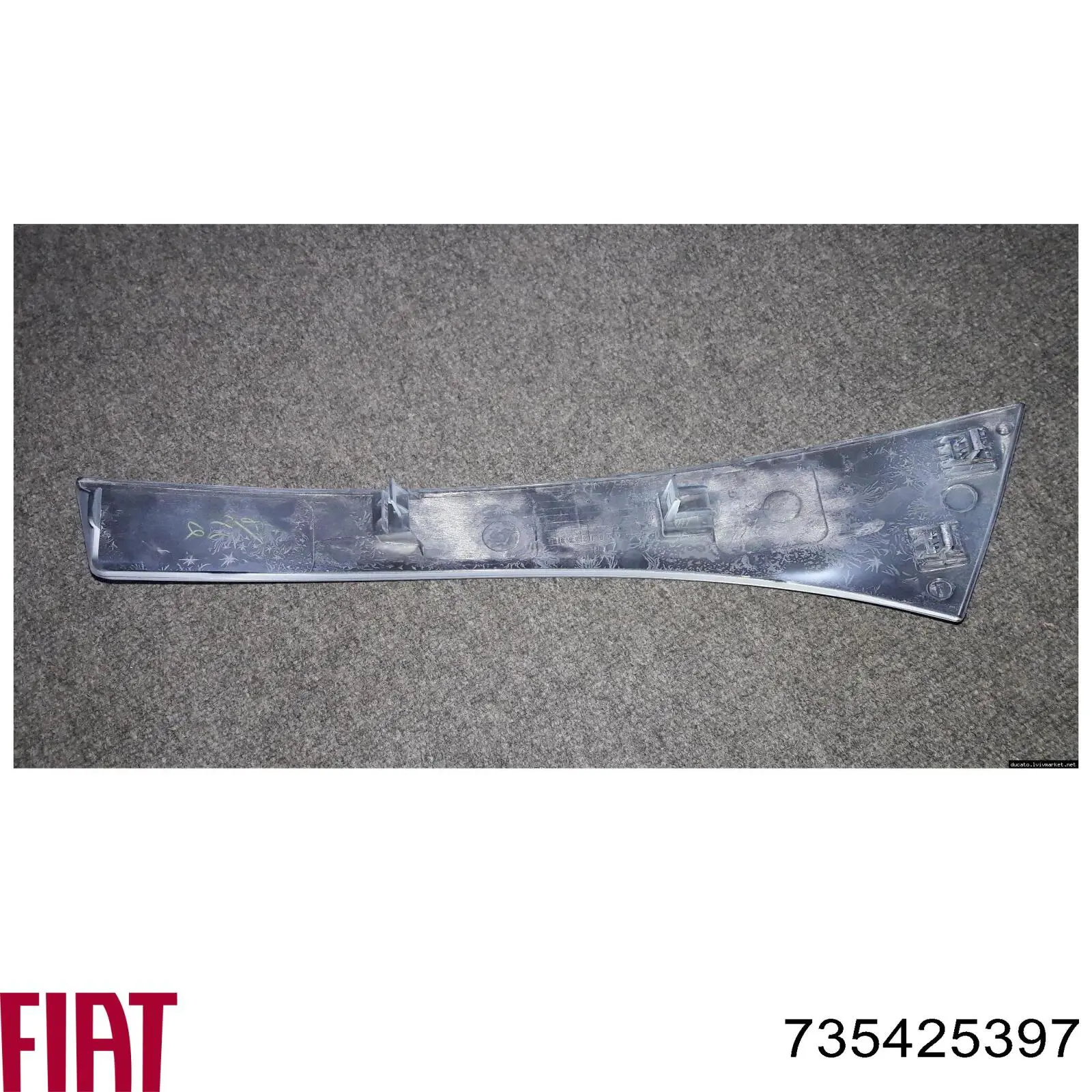 Ripa (placa sobreposta) da luz esquerda Fiat/Alfa/Lancia 735425397 preço, a partir de 28,48 USD