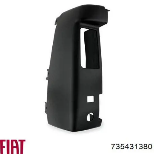 Pára-choque traseiro, parte direita 735431380 Fiat/Alfa/Lancia