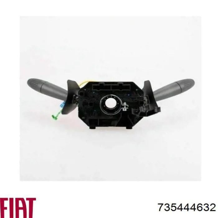 735444632 Fiat/Alfa/Lancia Comutador instalado na coluna da direção, montado