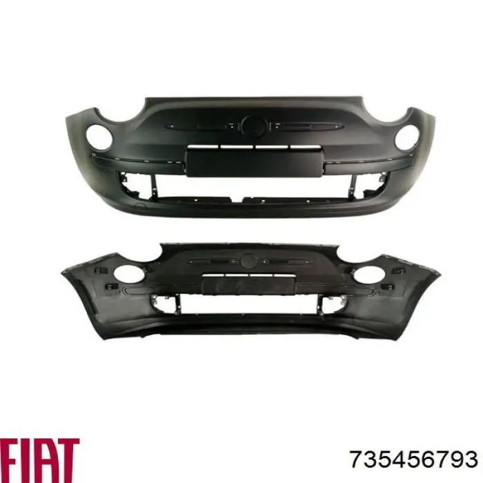 735456793 Fiat/Alfa/Lancia Pára-choque dianteiro