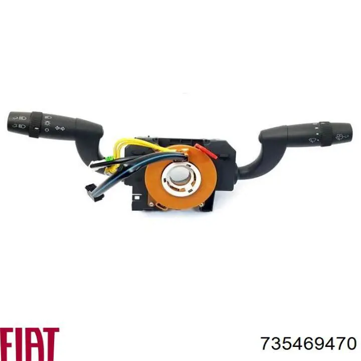 Comutador instalado na coluna da direção, montado Fiat/Alfa/Lancia 735469470 preço, a partir de 90,45 USD