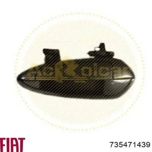 735471439 Fiat/Alfa/Lancia Maçaneta dianteira direita da porta externa
