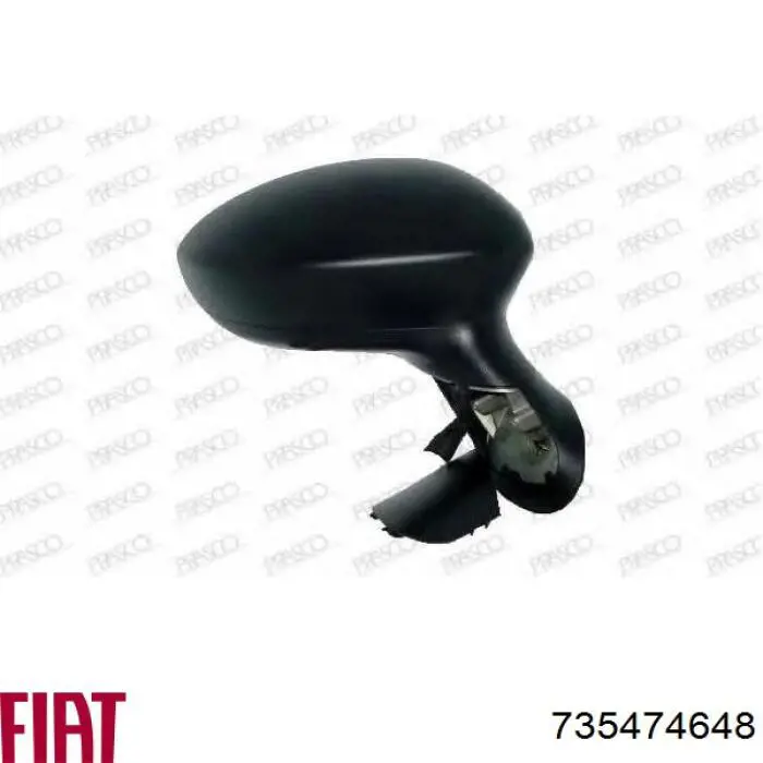 735474648 Fiat/Alfa/Lancia Espelho de retrovisão direito