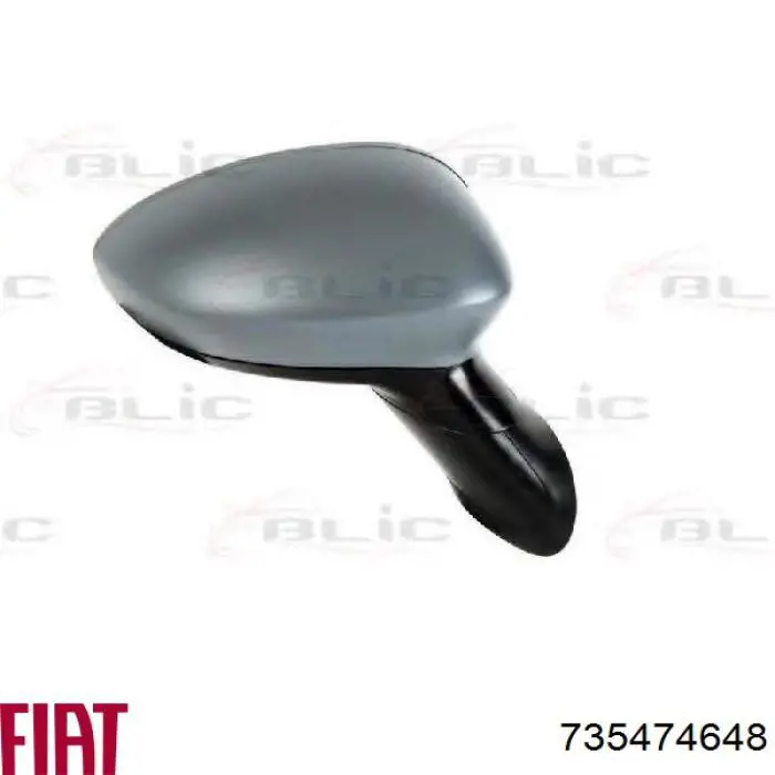 Espelho de retrovisão direito Fiat/Alfa/Lancia 735474648 preço, a partir de 63,10 USD