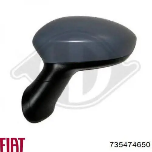 735474650 Fiat/Alfa/Lancia Espelho de retrovisão esquerdo