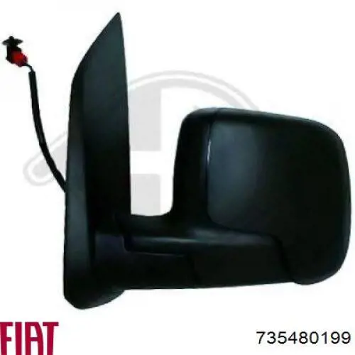735480199 Fiat/Alfa/Lancia Espelho de retrovisão direito