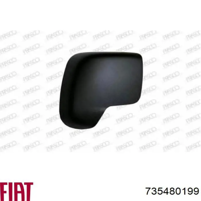 Compre 735480199 Fiat/Alfa/Lancia Espelho de retrovisão direito