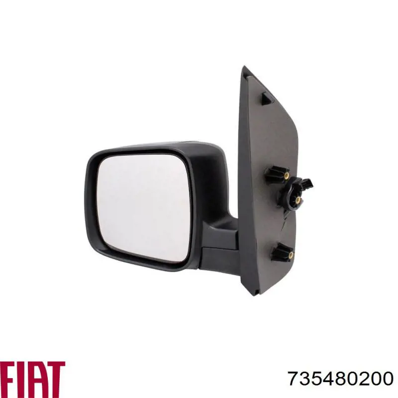 Compre 735480200 Fiat/Alfa/Lancia Espelho de retrovisão esquerdo