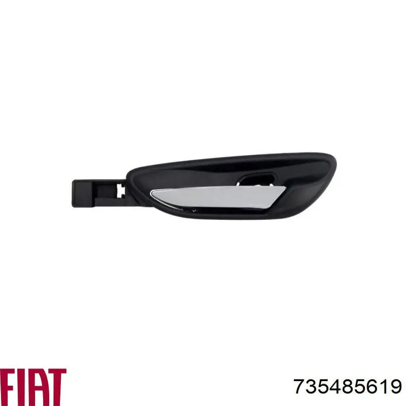 Maçaneta dianteira direita da porta externa Fiat/Alfa/Lancia 735485619 preço, a partir de 52,87 USD
