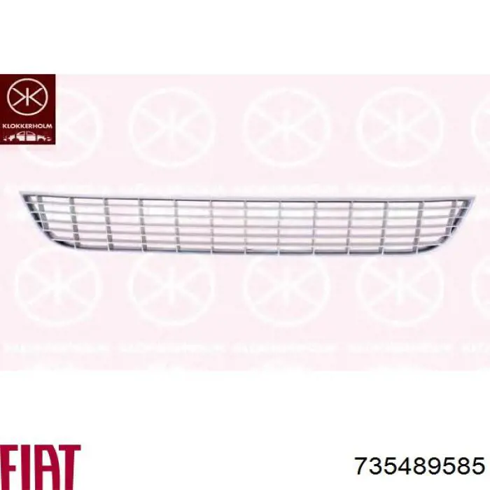 Compre FT3422120 Prasco Grelha central do pára-choque dianteiro