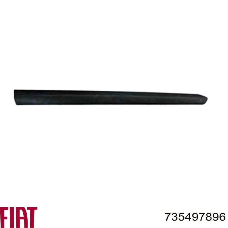 Moldura da porta dianteira direita Fiat/Alfa/Lancia 735497896 preço, a partir de 35,12 USD