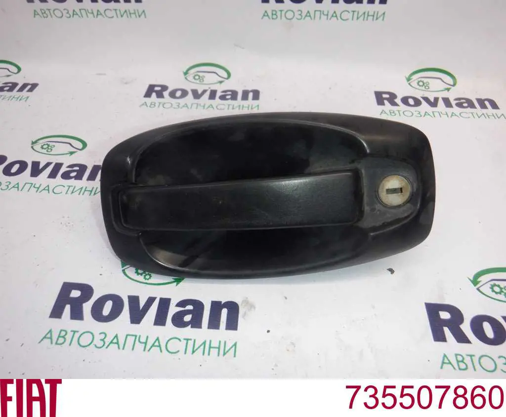 735507860 Fiat/Alfa/Lancia Maçaneta externa esquerda da porta lateral (deslizante)