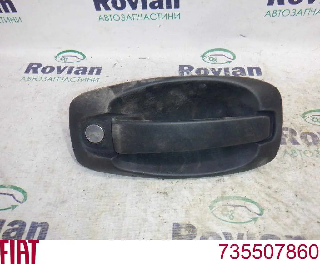 Maçaneta externa esquerda da porta lateral (deslizante) Fiat/Alfa/Lancia 735507860 preço, a partir de 45,97 USD
