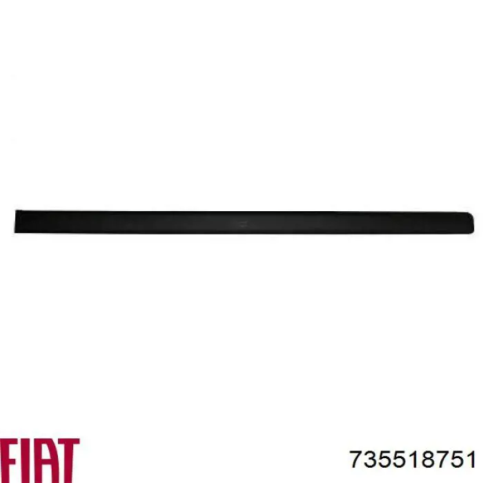 Moldura da porta dianteira esquerda Fiat/Alfa/Lancia 735518751 preço, a partir de 24,39 USD