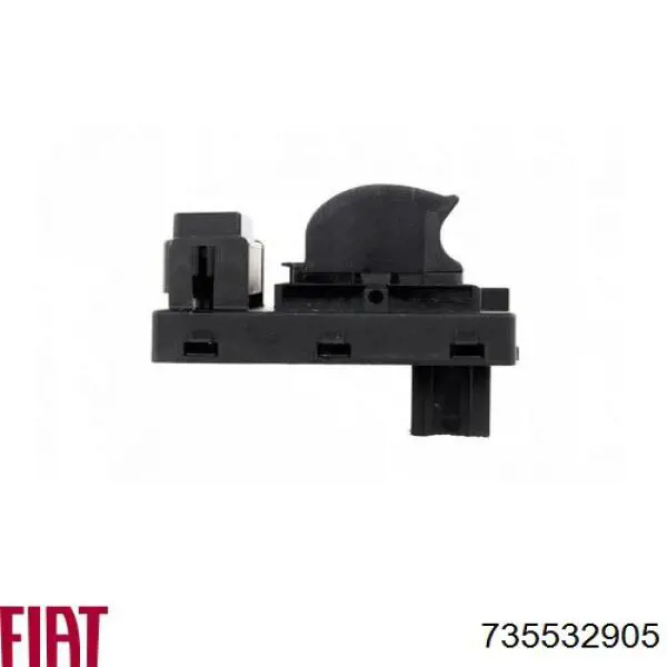 Unidade de botões dianteira esquerda de controlo de elevador de vidro Fiat/Alfa/Lancia 735532905 preço, a partir de 36,68 USD