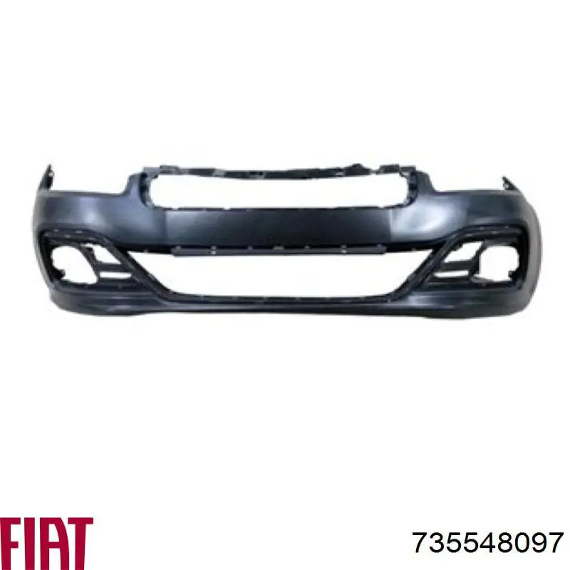 735548097 Fiat/Alfa/Lancia Pára-choque dianteiro