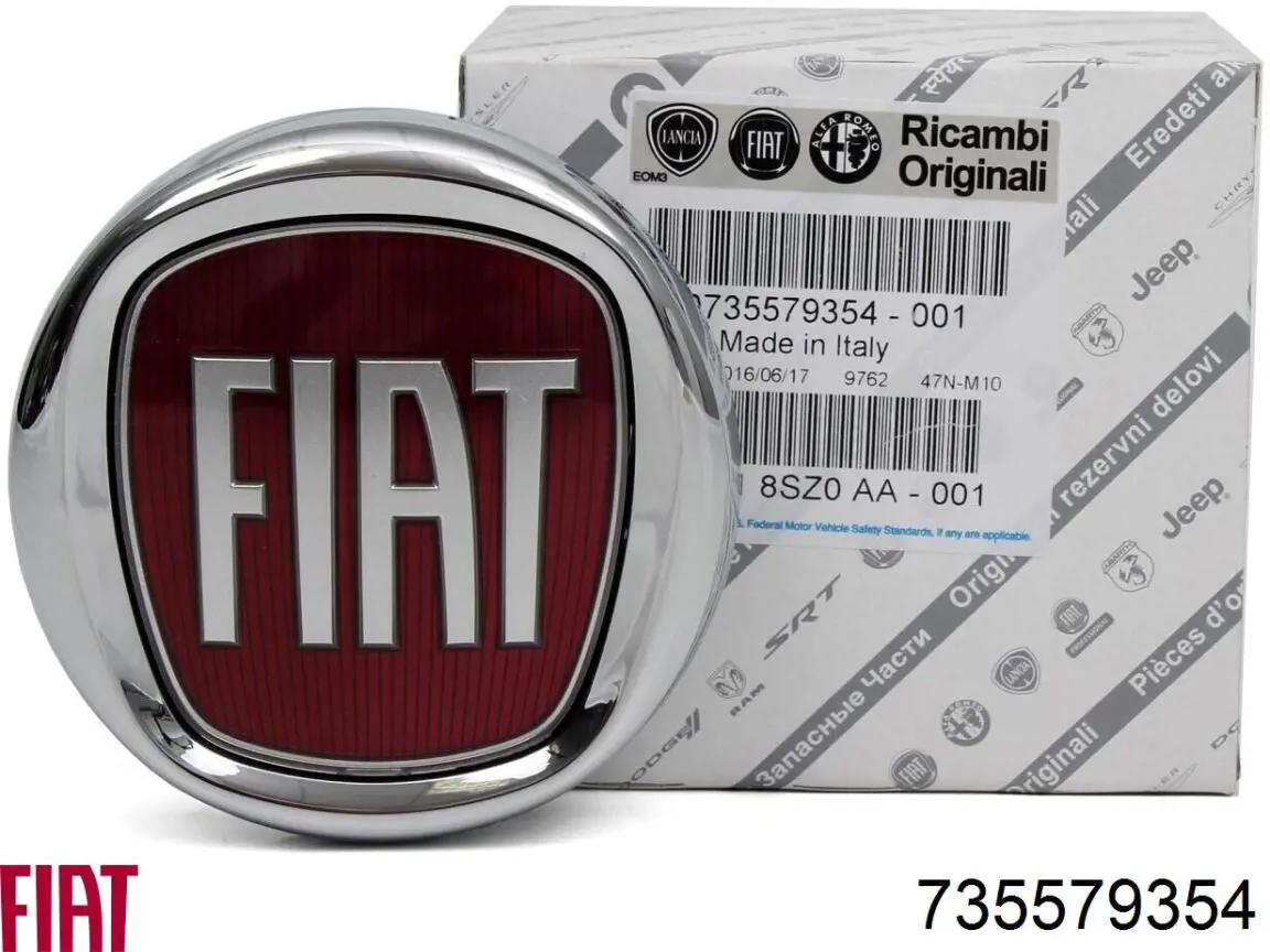 Emblema de tampa de porta-malas (emblema de firma) para Fiat Punto GRAND 199