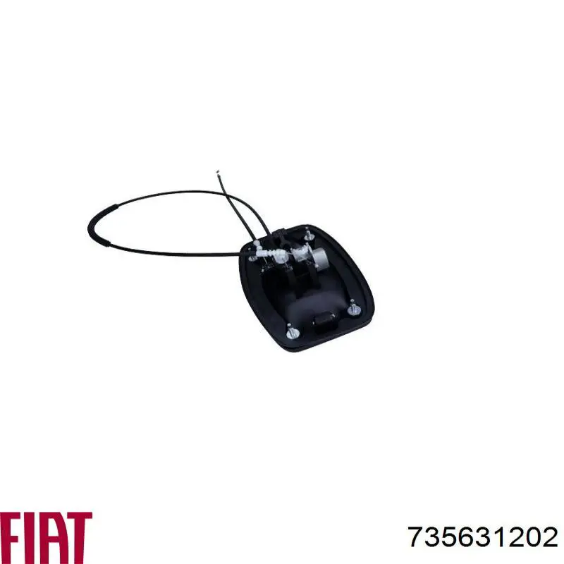 Maçaneta externa da porta lateral (deslizante) Fiat/Alfa/Lancia 735631202 preço, a partir de 54,58 USD