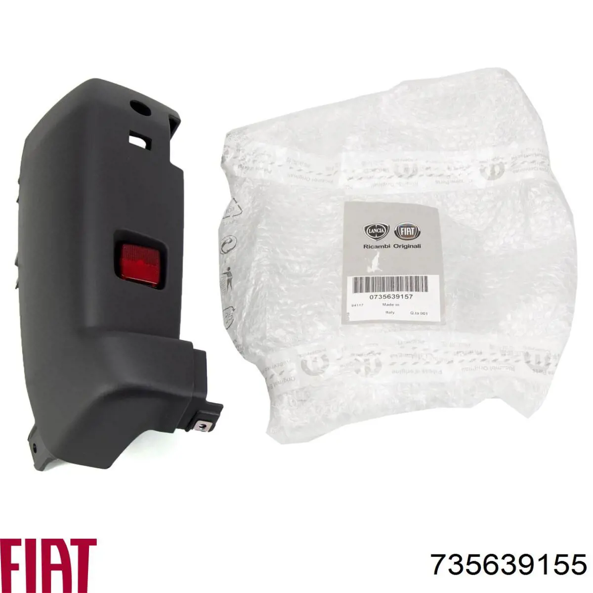 Compre 735639155 Fiat/Alfa/Lancia Pára-choque traseiro, parte direita
