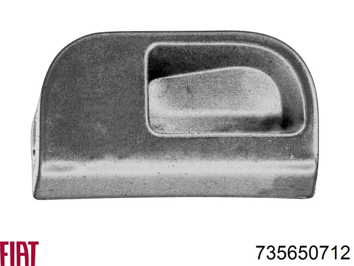 Puxador de abertura da capota Fiat/Alfa/Lancia 735650712 preço, a partir de 9,65 USD