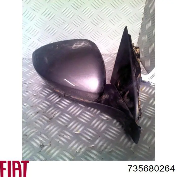 Espelho de retrovisão direito Fiat/Alfa/Lancia 735680264 preço, a partir de 163,45 USD