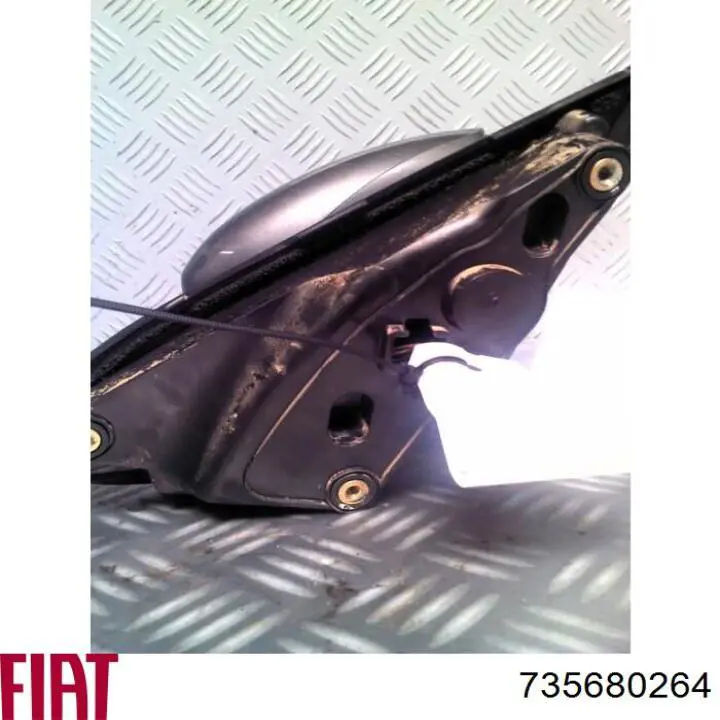 Compre 735680264 Fiat/Alfa/Lancia Espelho de retrovisão direito
