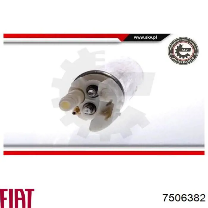 Compre 7506382 Fiat/Alfa/Lancia Bomba de combustível elétrica submersível