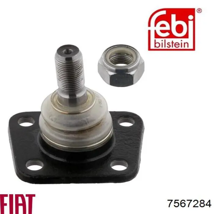 Suporte de esfera superior 7567284 Fiat/Alfa/Lancia