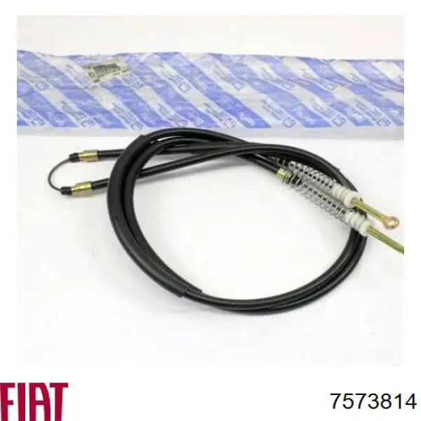 Compre 7573814 Fiat/Alfa/Lancia Cabo traseiro direito/esquerdo do freio de estacionamento