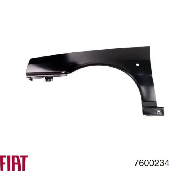 Compre 7600234 Fiat/Alfa/Lancia Pára-lama dianteiro esquerdo