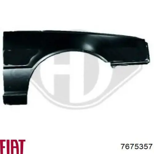 Compre 7675357 Fiat/Alfa/Lancia Pára-lama dianteiro esquerdo
