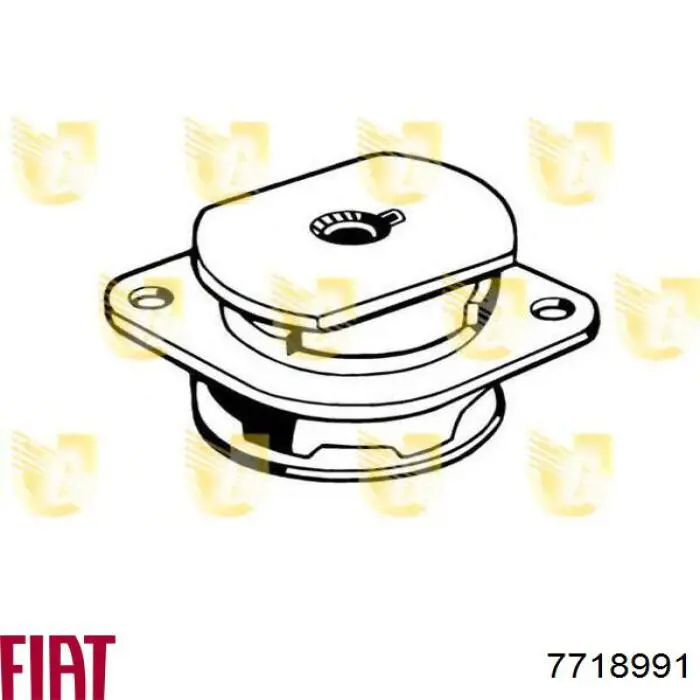 Compre 7718991 Fiat/Alfa/Lancia Coxim (suporte) traseiro de motor