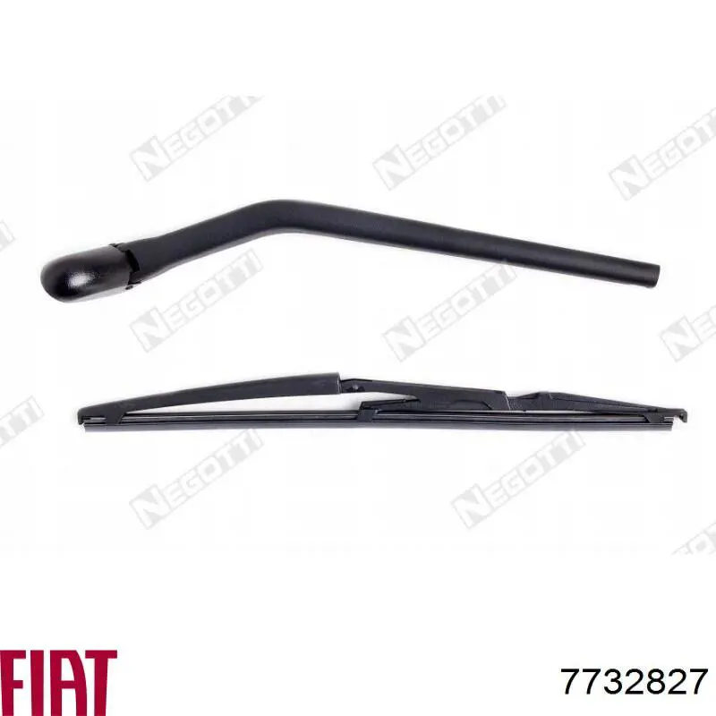 Braço de limpa-pára-brisas de vidro traseiro Fiat/Alfa/Lancia 7732827 preço, a partir de 21,10 USD