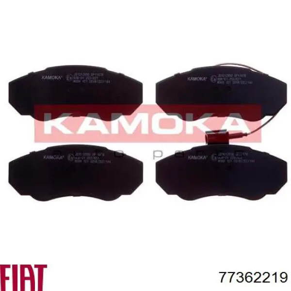 Compre 77362219 Fiat/Alfa/Lancia Sapatas do freio dianteiras de disco