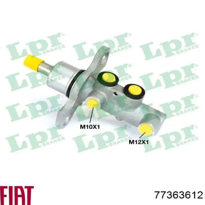 Cilindro mestre do freio Fiat/Alfa/Lancia 77363612 preço, a partir de 56,18 USD