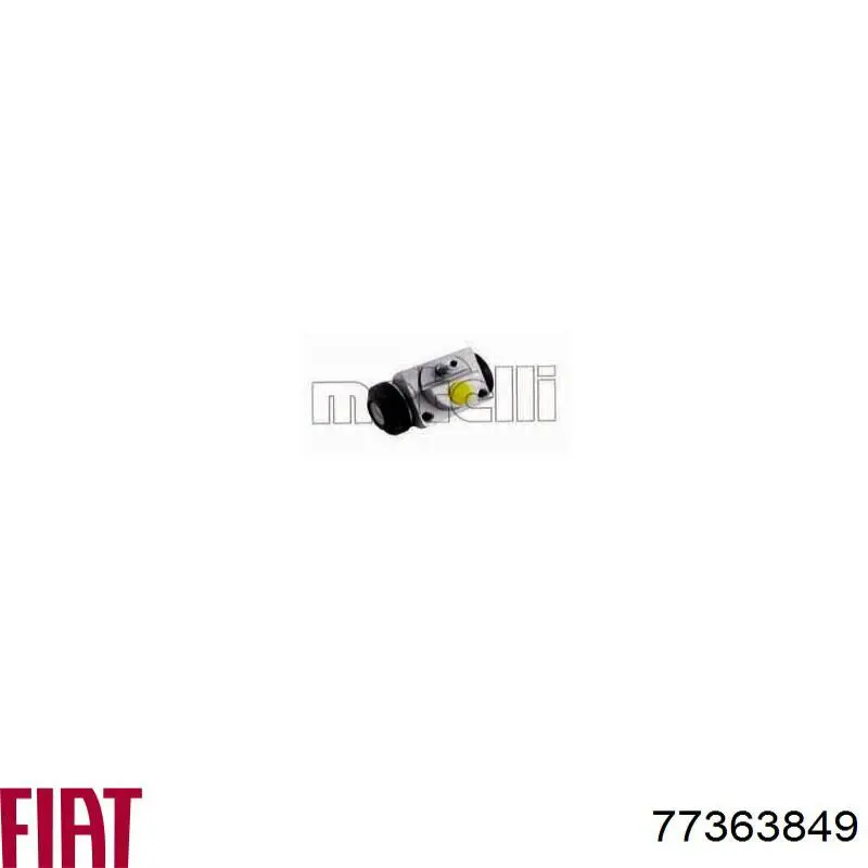 77363849 Fiat/Alfa/Lancia Cilindro traseiro do freio de rodas de trabalho