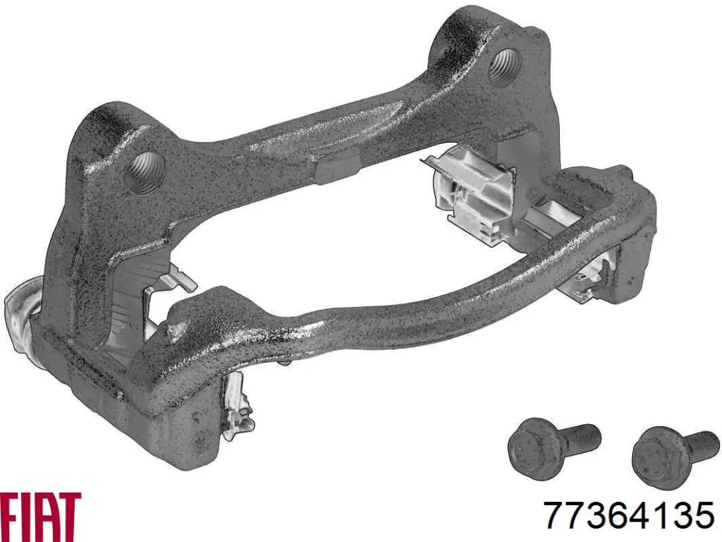 4404C9 Peugeot/Citroen Braçadeira do freio de suporte traseiro