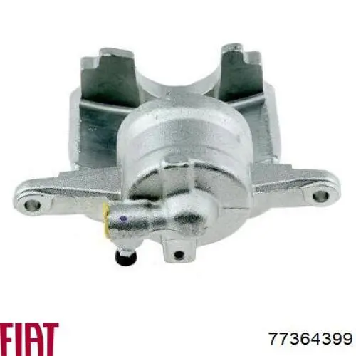 77364399 Fiat/Alfa/Lancia Suporte do freio dianteiro esquerdo