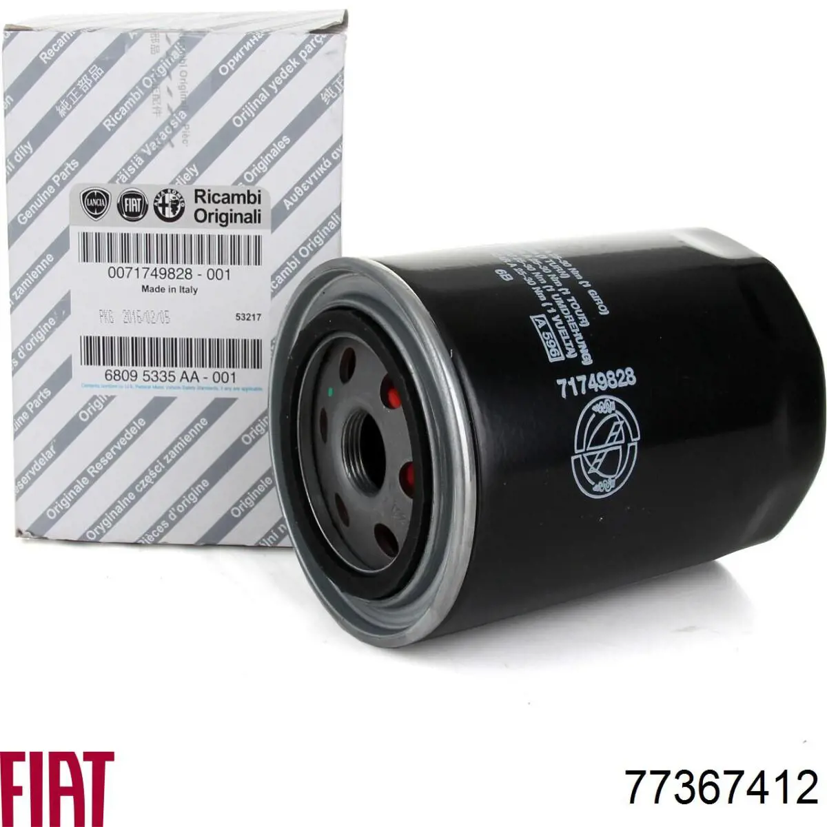 Filtro de combustível 77367412 Fiat/Alfa/Lancia