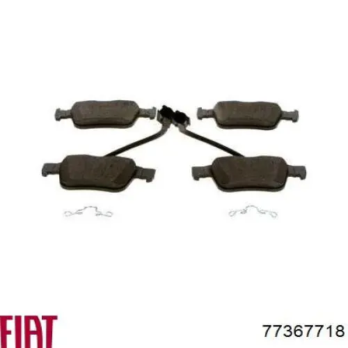 Sapatas do freio traseiras de disco Fiat/Alfa/Lancia 77367718 preço, a partir de 23,36 USD