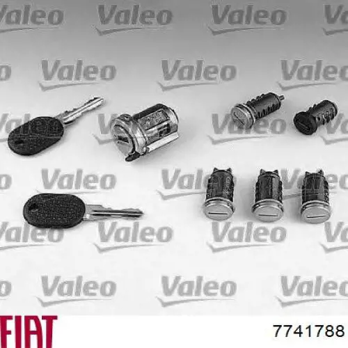 7741788 Fiat/Alfa/Lancia Cilindros de fecho, kit