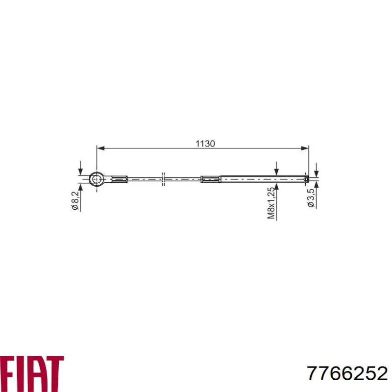 Compre 7766252 Fiat/Alfa/Lancia Sensor de posição (de revoluções) de cambota