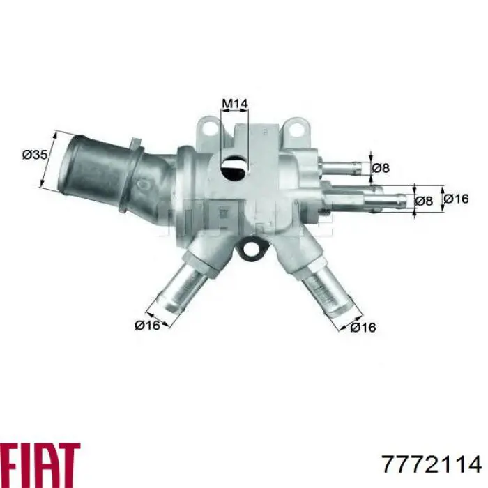 7772114 Fiat/Alfa/Lancia Termostato