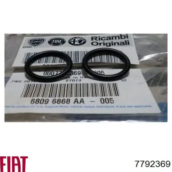 Vedante anular de tubo do radiador de forno Fiat/Alfa/Lancia 7792369 preço, a partir de 1,88 USD