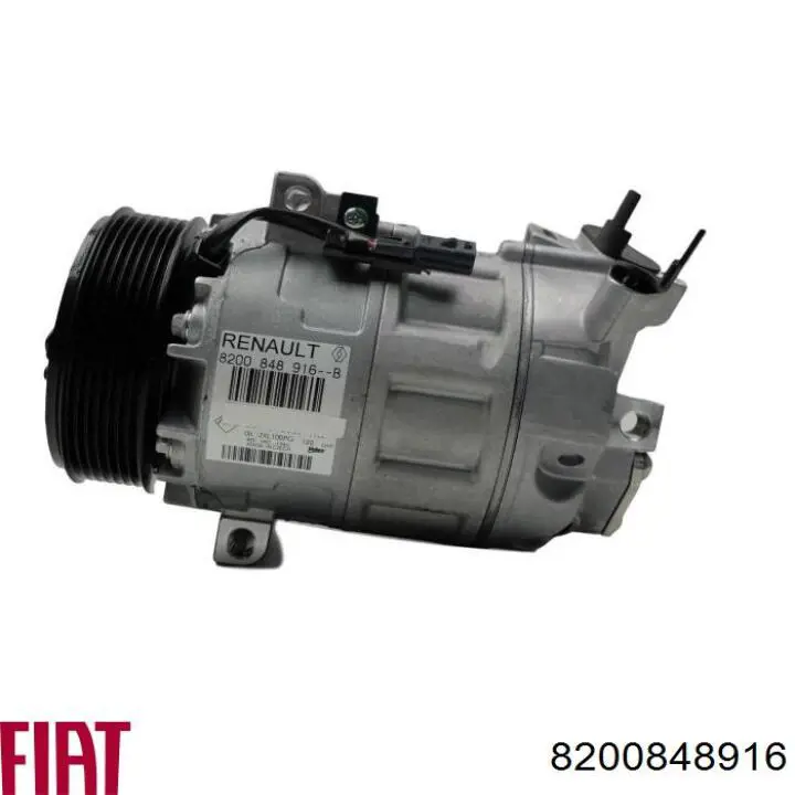 Compressor de aparelho de ar condicionado 4407439 Fiat/Alfa/Lancia
