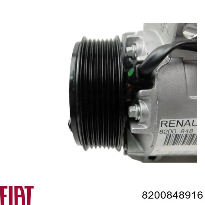 Compressor de aparelho de ar condicionado 4407439 Fiat/Alfa/Lancia