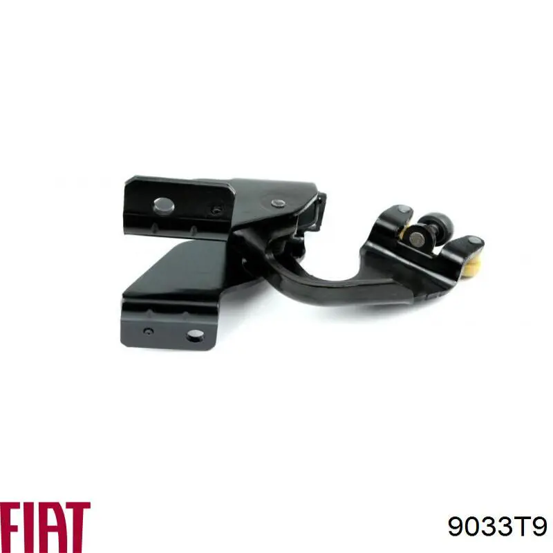 Rolo direito central da porta lateral (deslizante) 9033T9 Fiat/Alfa/Lancia