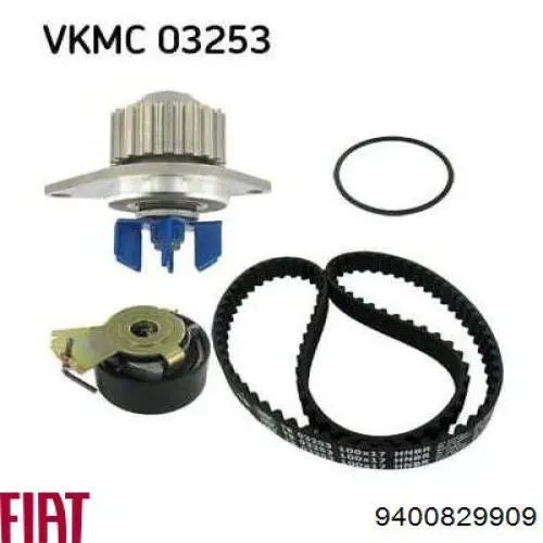 Compre 9400829909 Fiat/Alfa/Lancia Rolo de reguladora de tensão da correia do mecanismo de distribuição de gás