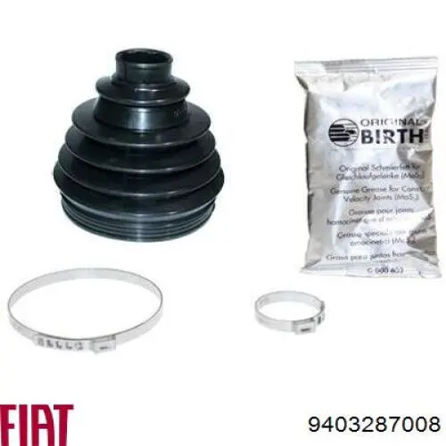 Compre 9403287008 Fiat/Alfa/Lancia Bota de proteção interna de junta homocinética do semieixo dianteiro